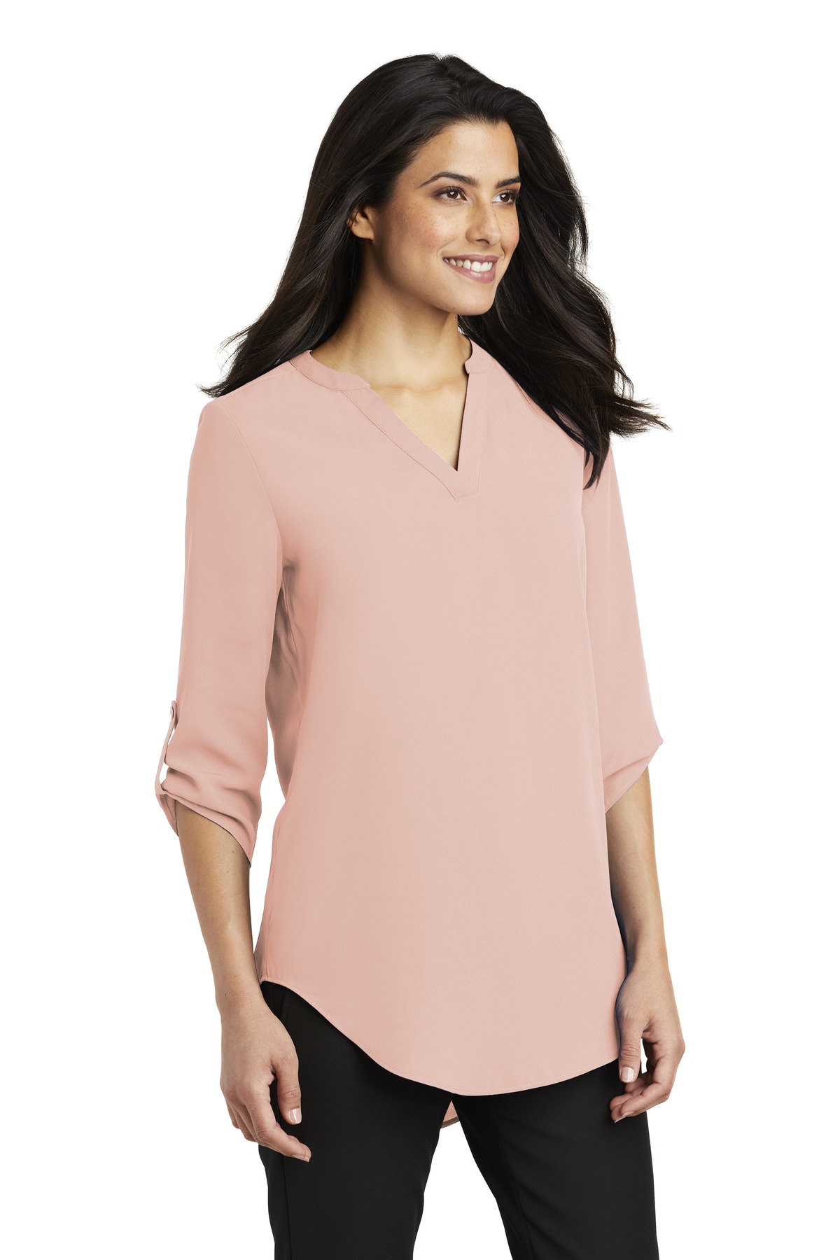 Port Authority Women's 3/4-Sleeve Tunic Blouse. LW701 34