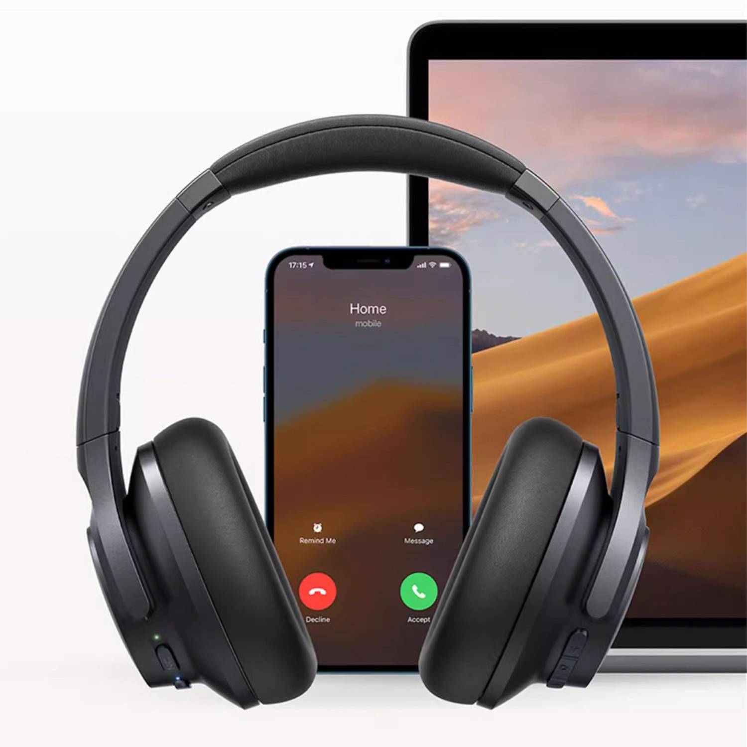 Foldable Wireless Over-Ear Headphones for Gaming & Music 6
