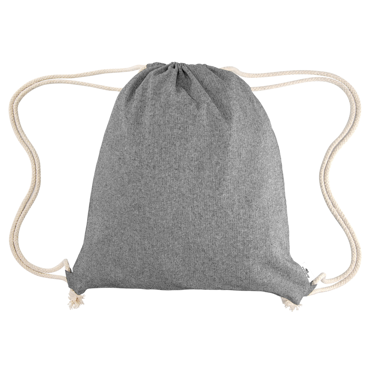 Arden Recycled Cotton Drawstring Bag 7