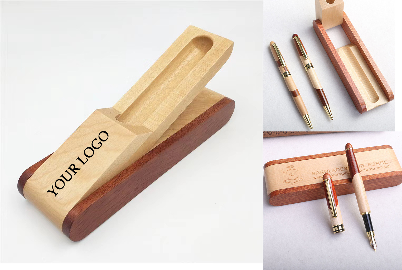 Wood Ballpoint Pen With Box 1