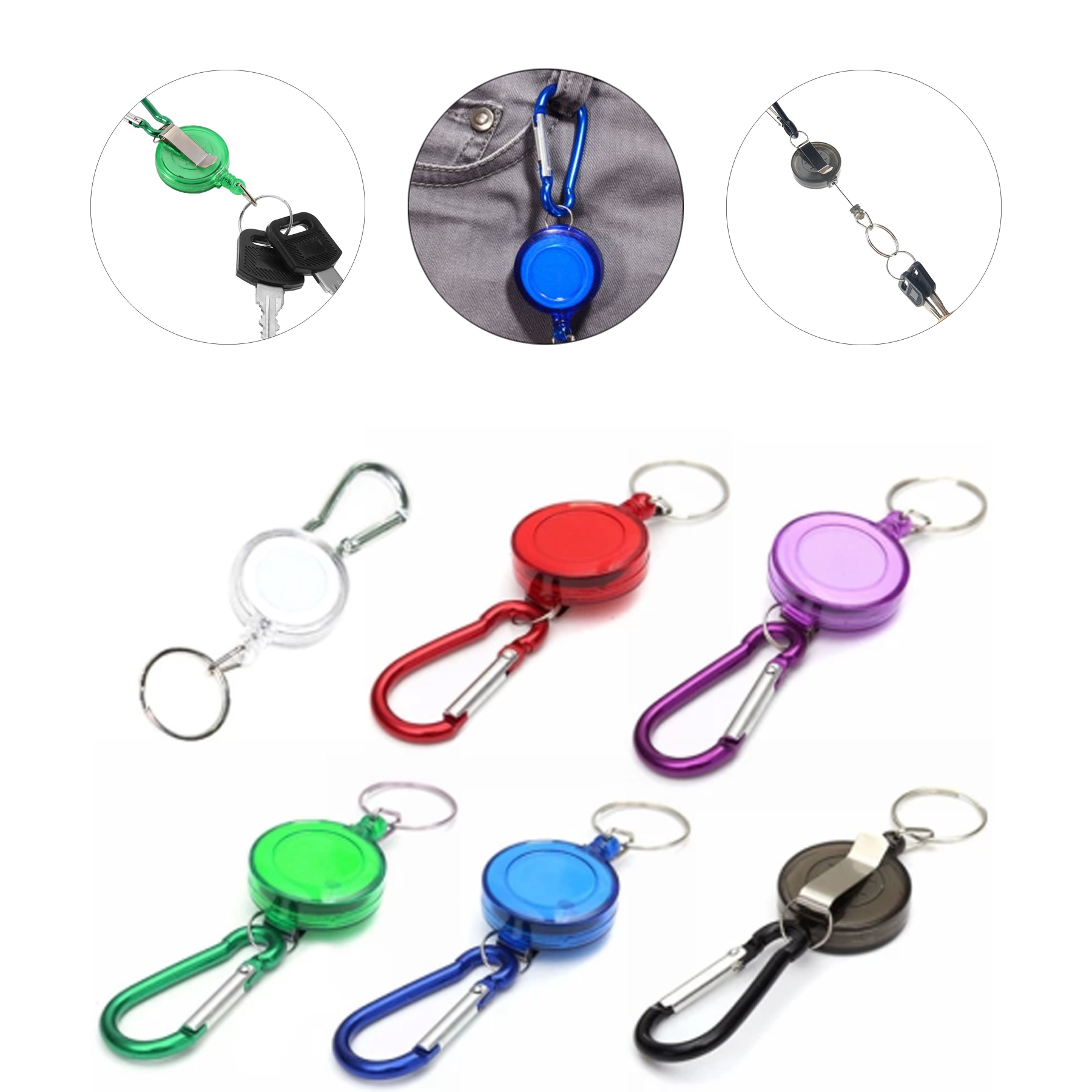 Personalized Retractable Key Chain 1