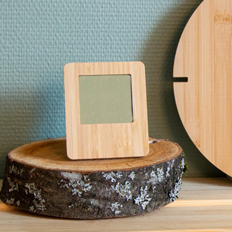 Bamboo Desk Clock 5