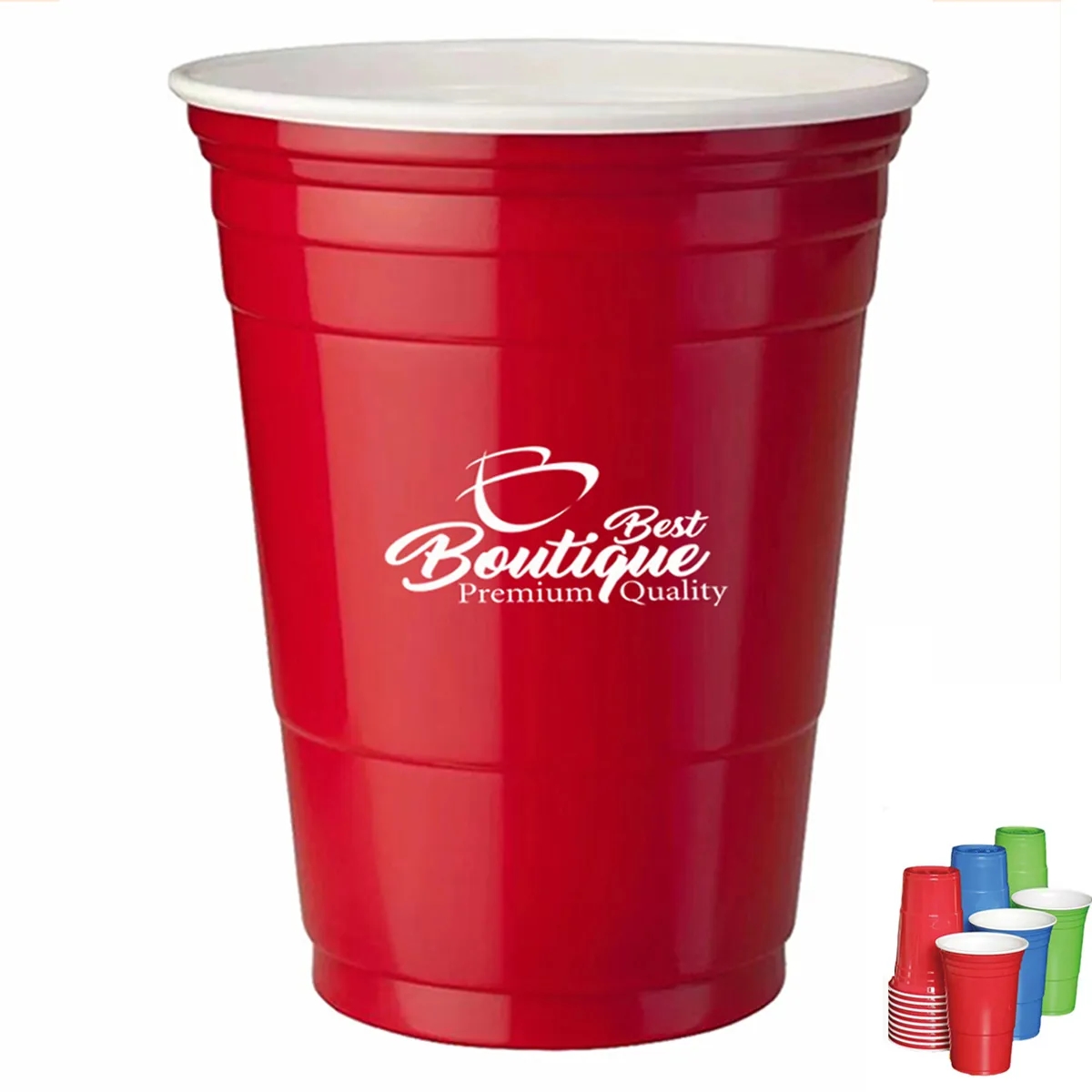16 Oz. Promo Disposable Plastic Party Stadium Cup 1