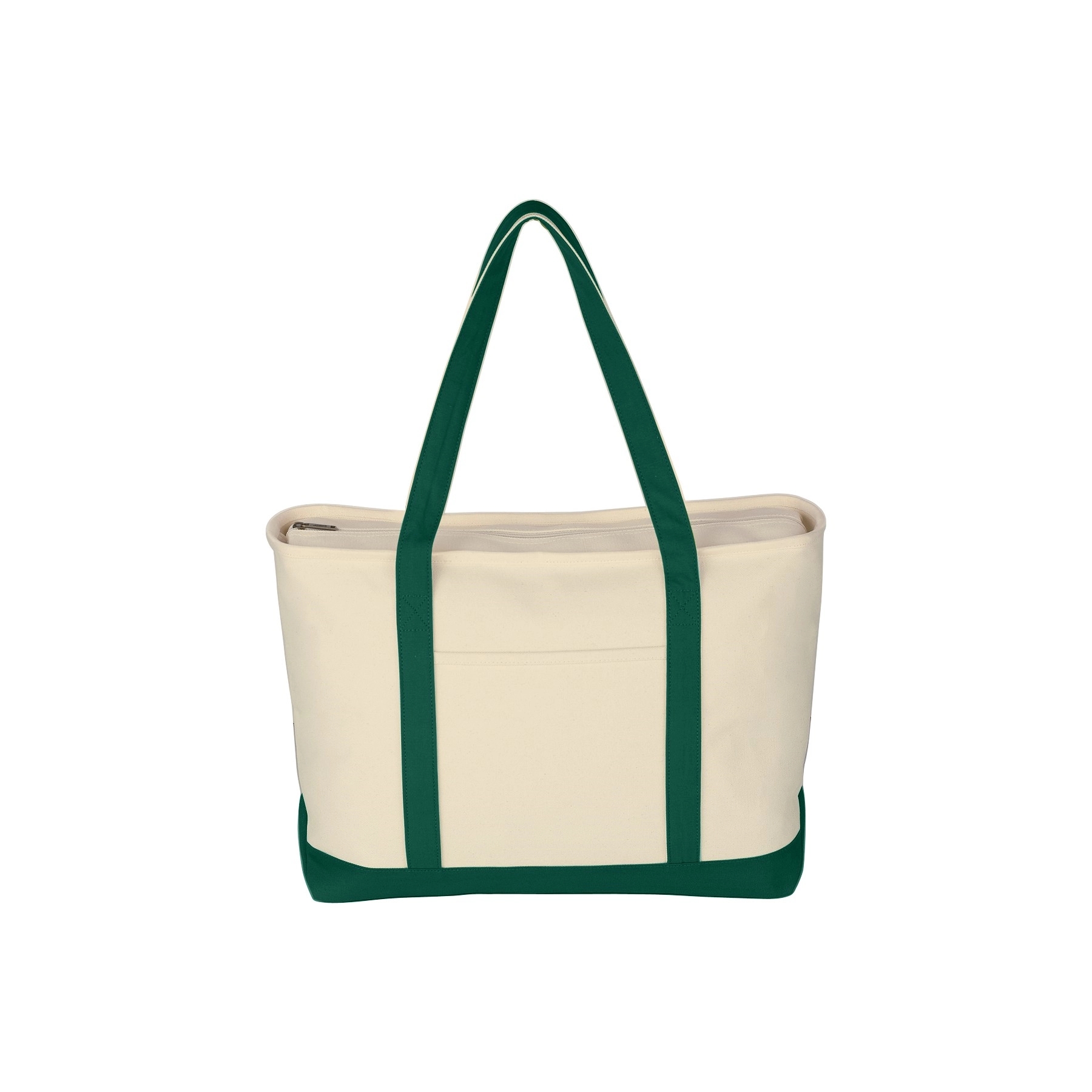 Large Cotton Canvas Boat Tote Bag, custom tote bag with logo imprint 2