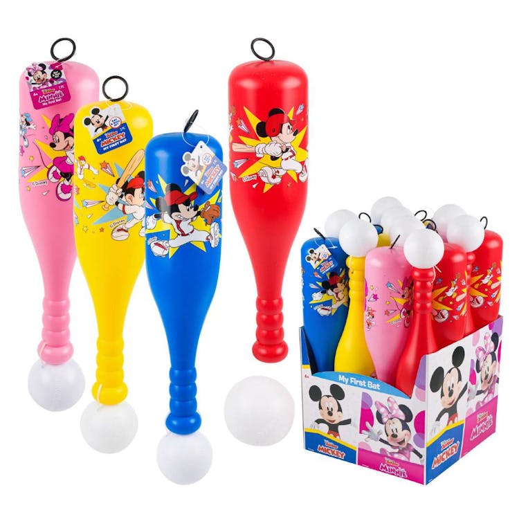 Disney Junior Mickey and Minnie Mouse Baseball Bat - Assorted 2