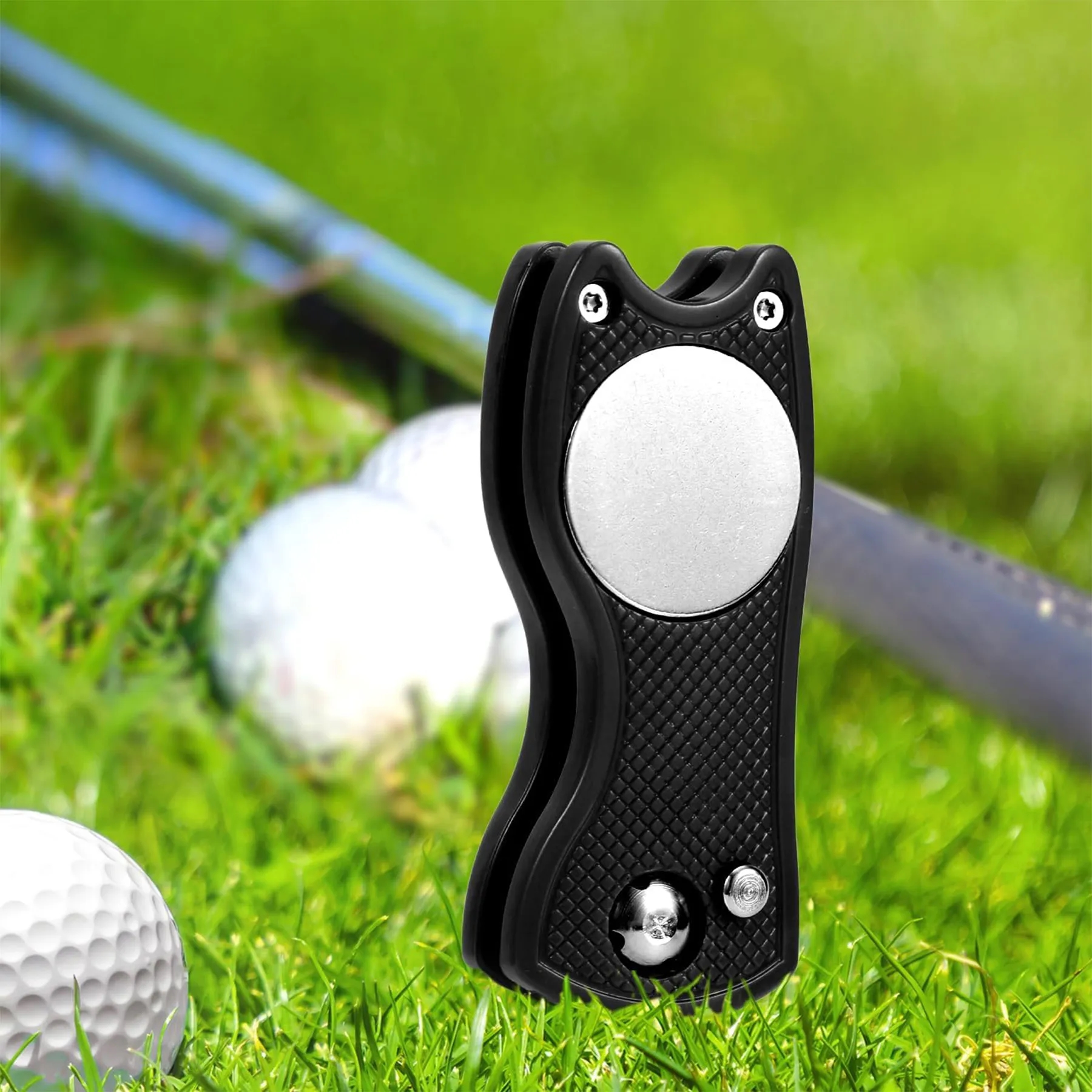 Foldable Golf Ball Green Fork 6