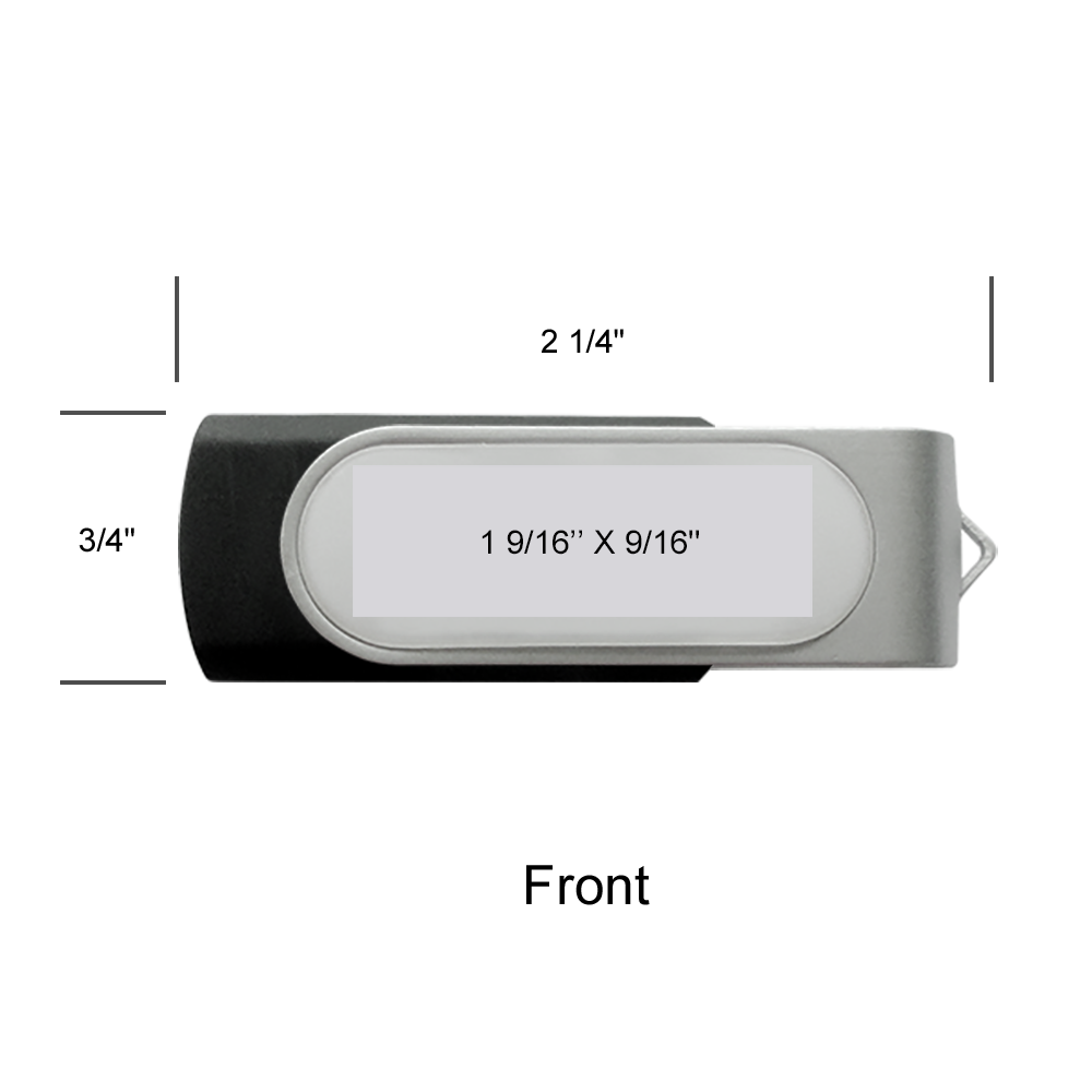 Bellwood Domed Swivel USB Flash Drive - Simports 12