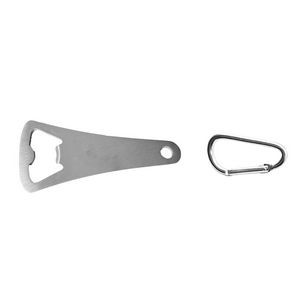 Aluminum Bottle Opener With Carabiner And Key Ring 11