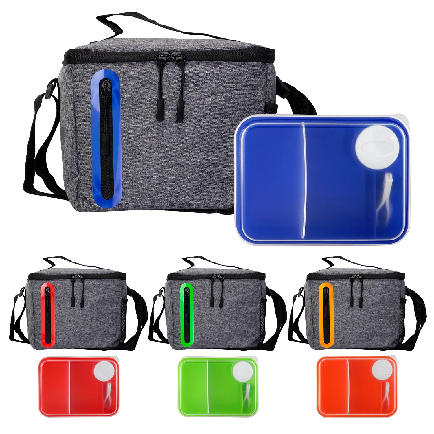 On The Go Oval Cooler Lunch Set 14