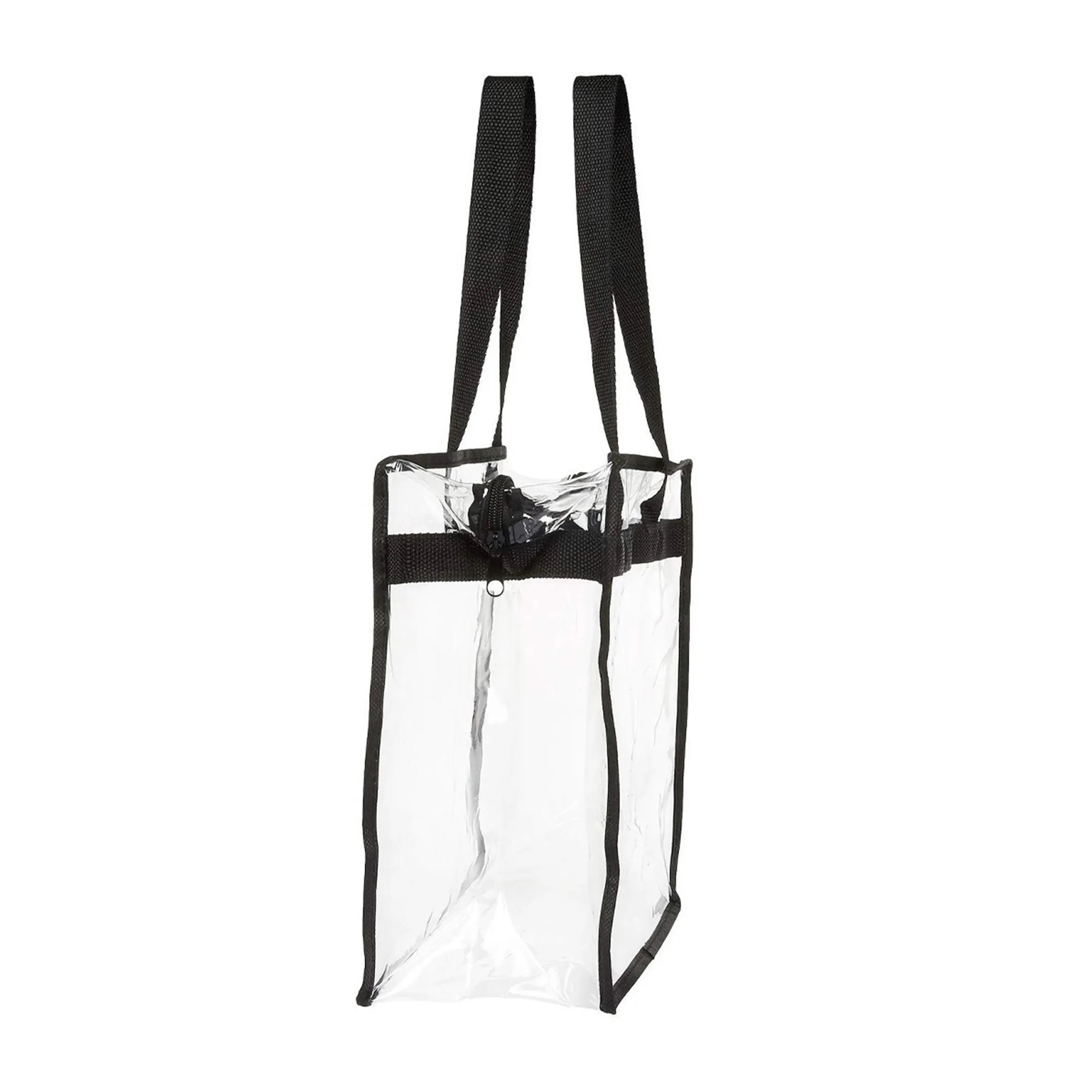 Clear Zippered Tote Bag 2