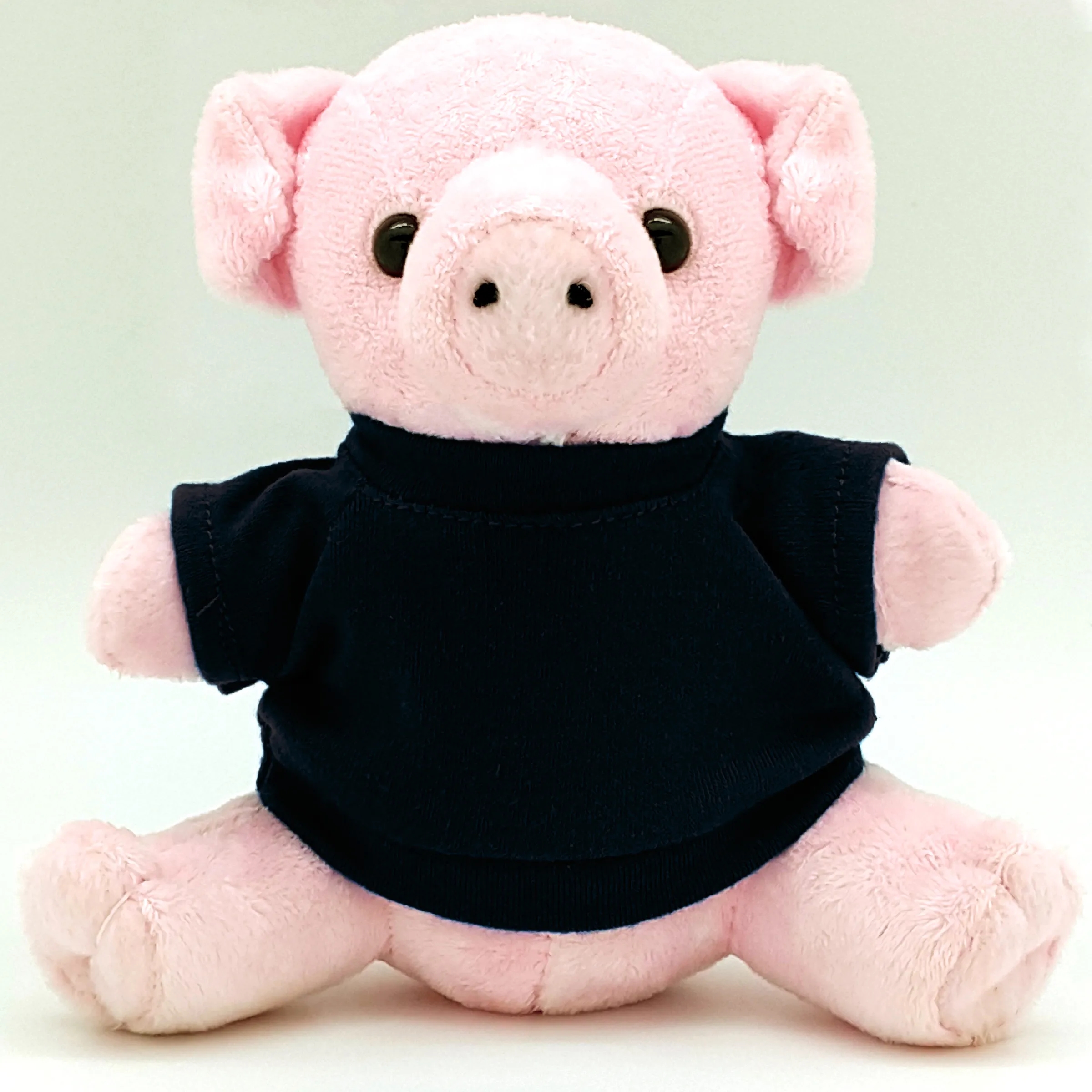 6" Beanie Pig with Embroidered Eyes 4