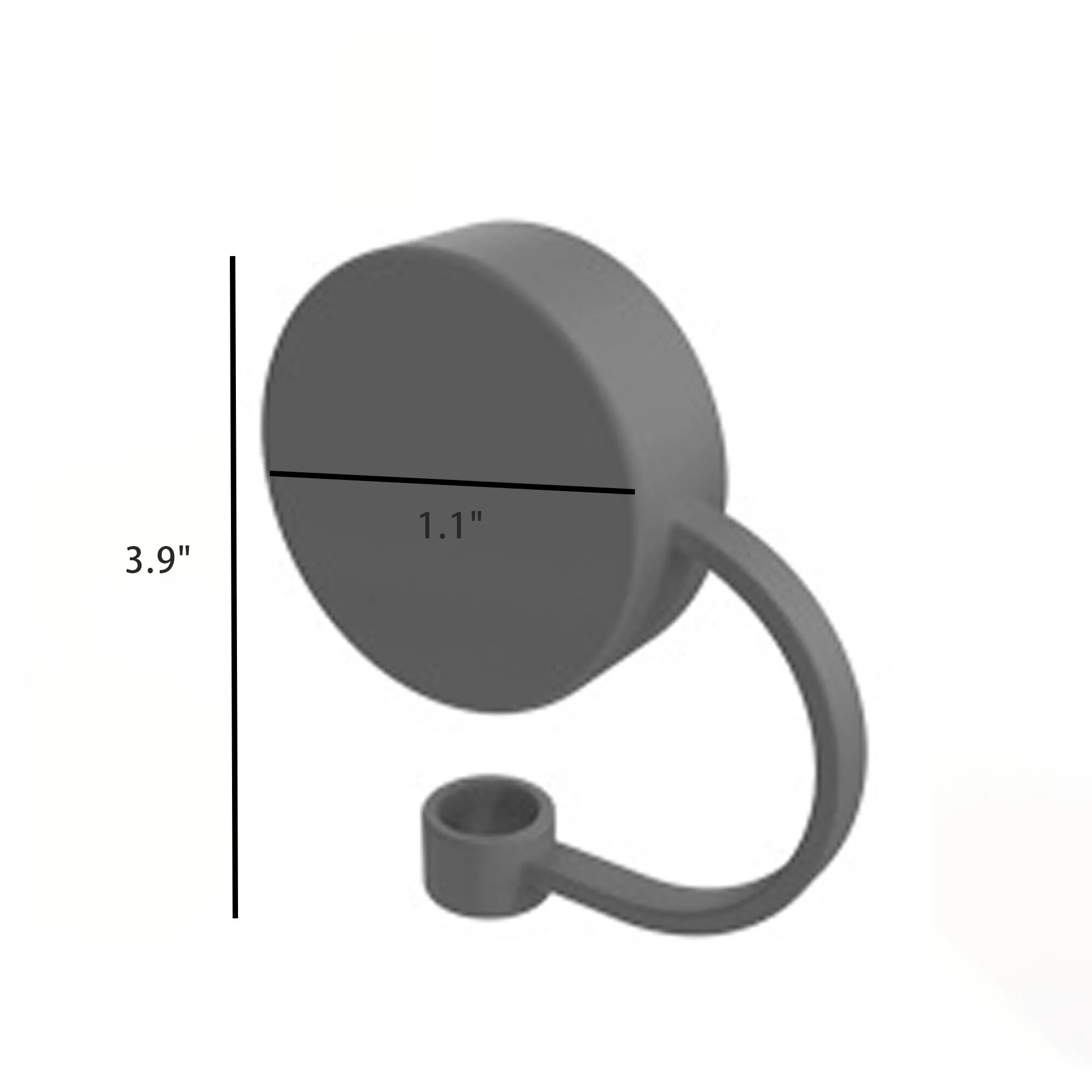 Silicone Straw Cap 2