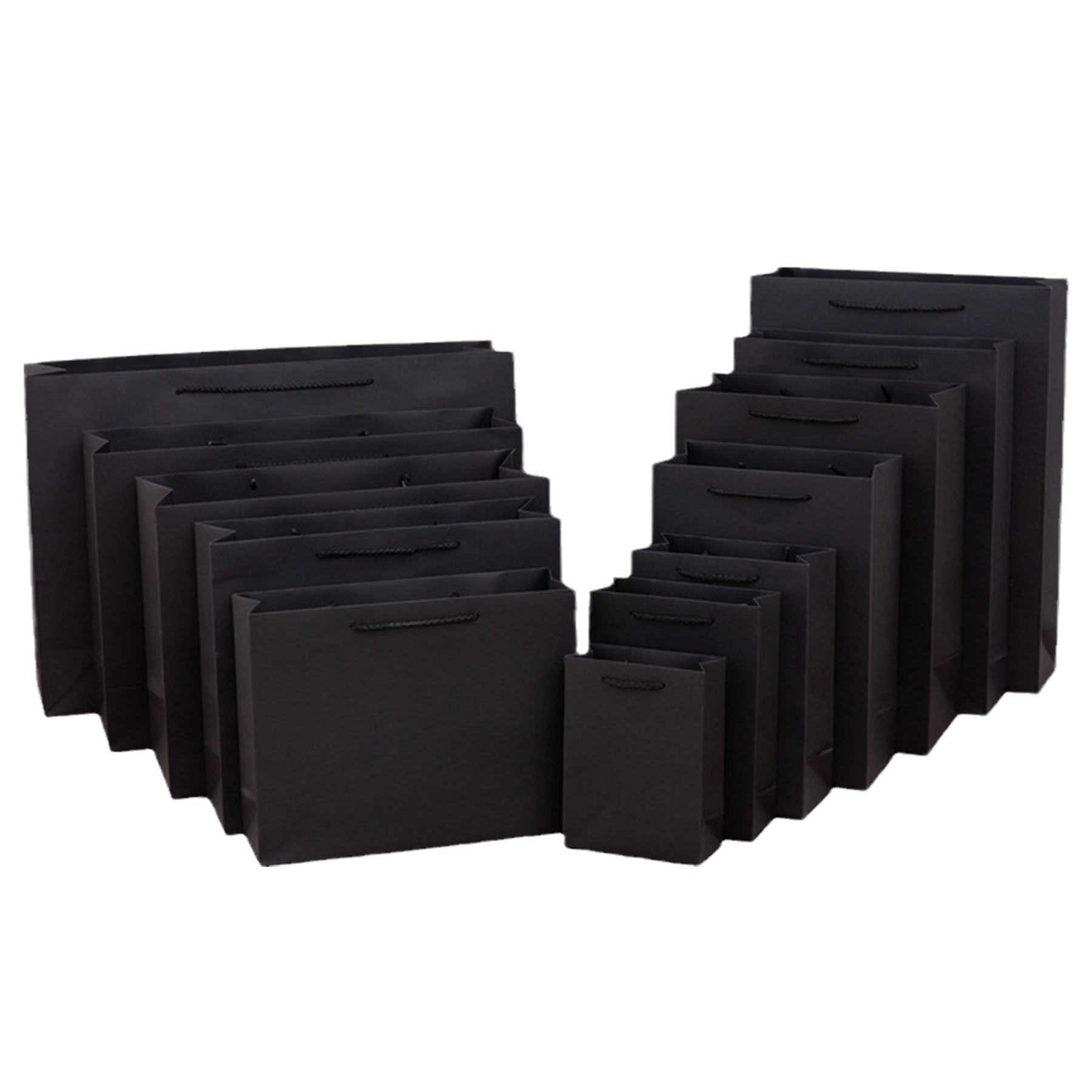 Customizable Thickened Kraft Paper Gift Tote Bag 4