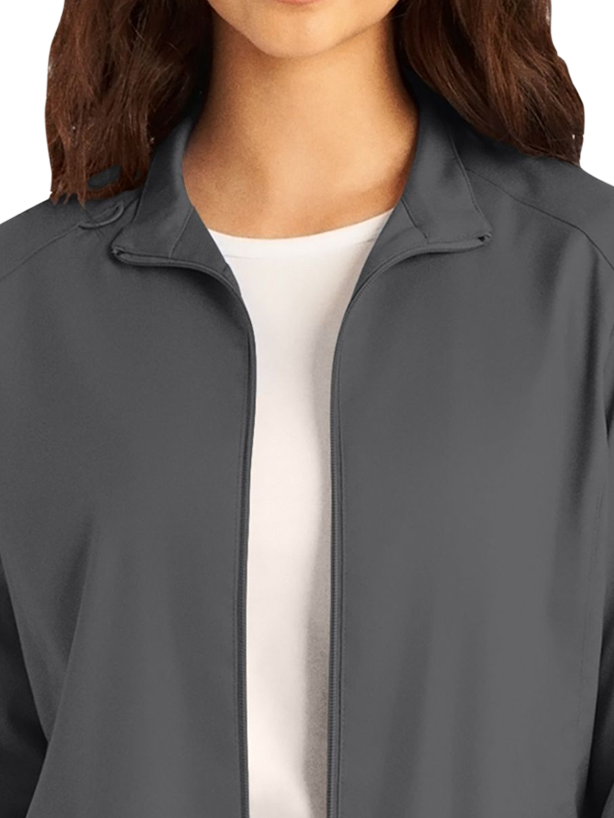 Landau - ProFlex - Women's Three-Pocket Mock Neck Zip-Front Jacket 4