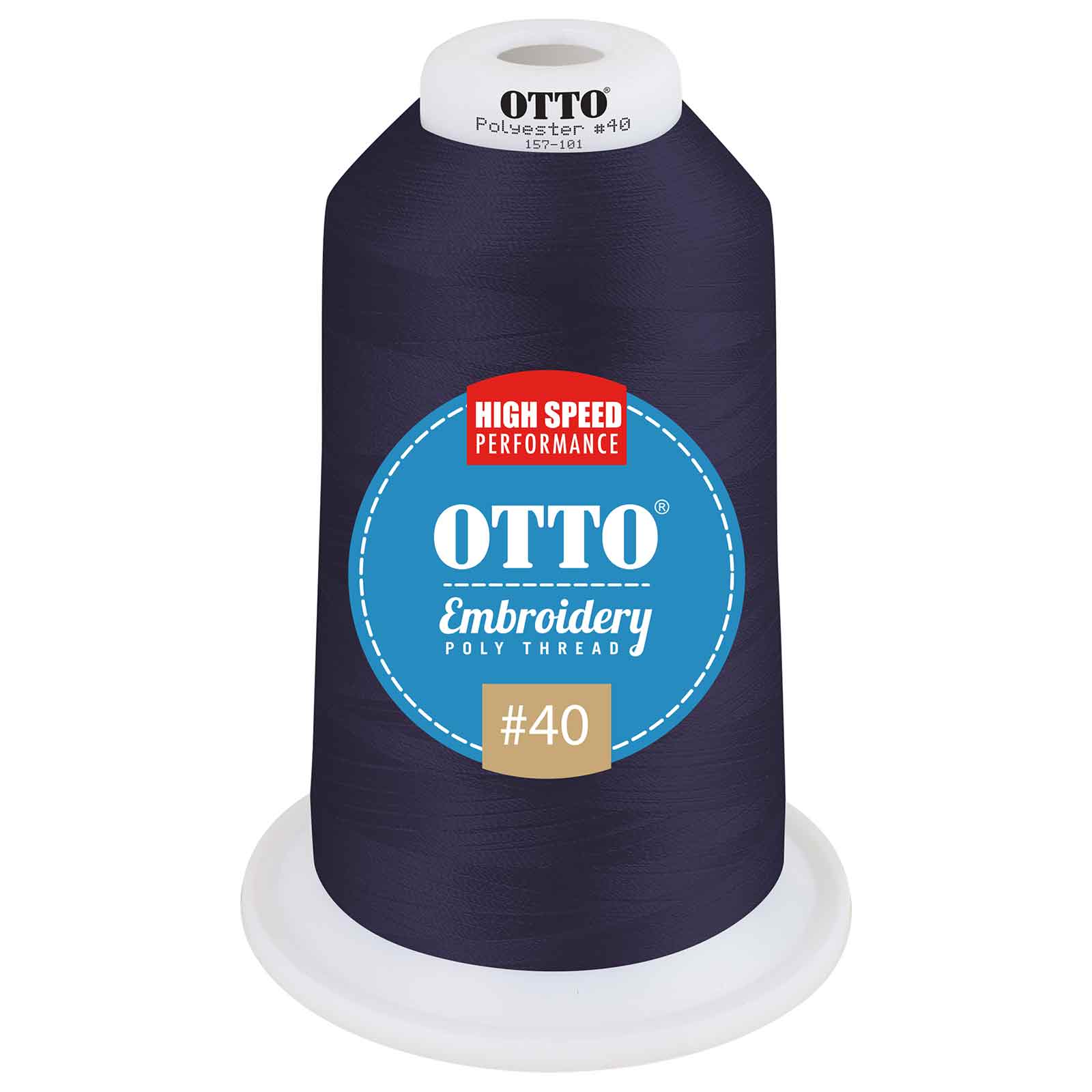OTTO Embroidery Poly Thread #40 5,500 yd. King Cone 44