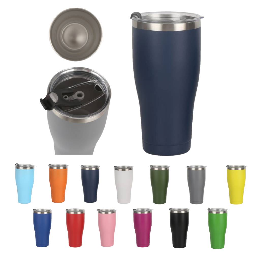 20 oz Stainless Steel Travel Tumbler W/ Lid 8