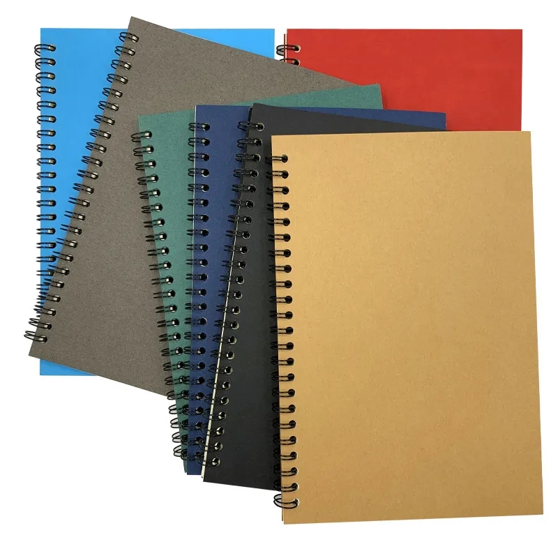 Kraft Cover Spiral Notebook 3