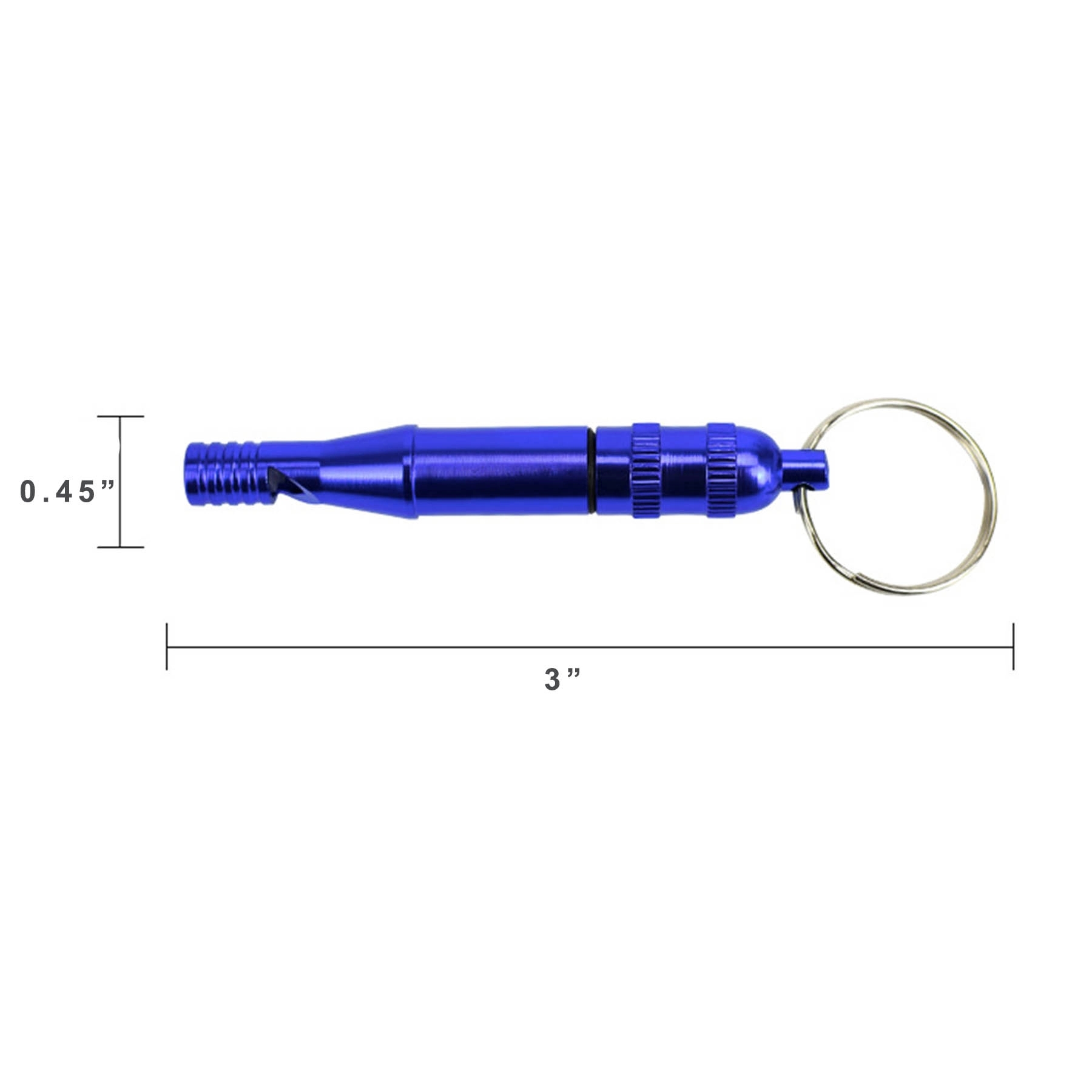 Aluminum Alloy Emergency Whistle 3
