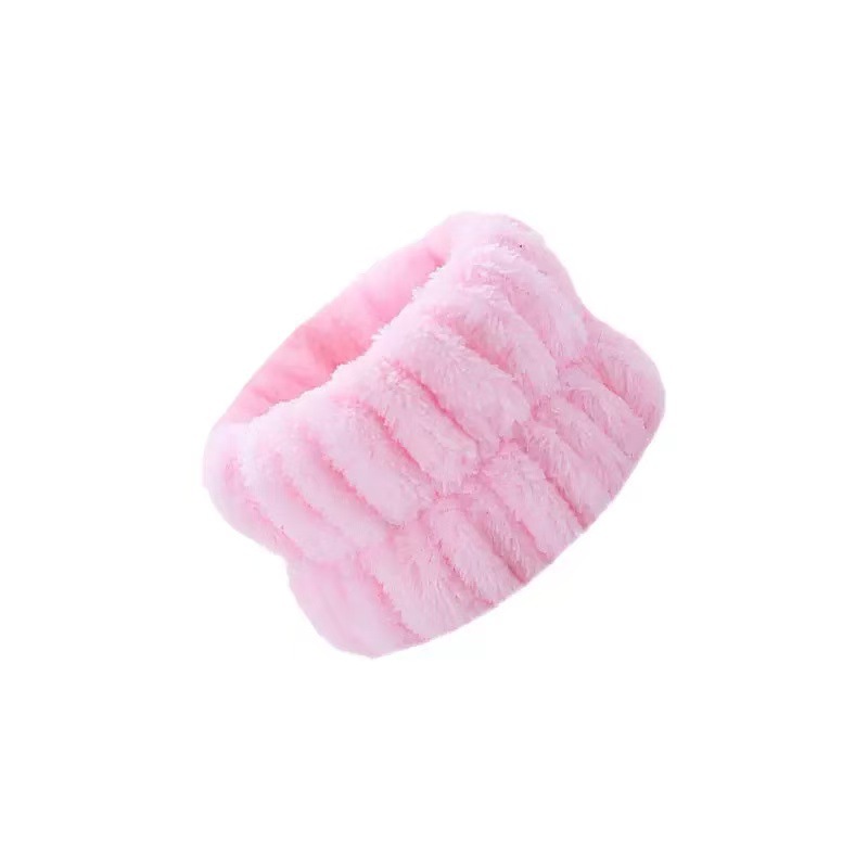 Spa Headband and Matching Wrist Bands for Washing Face 8