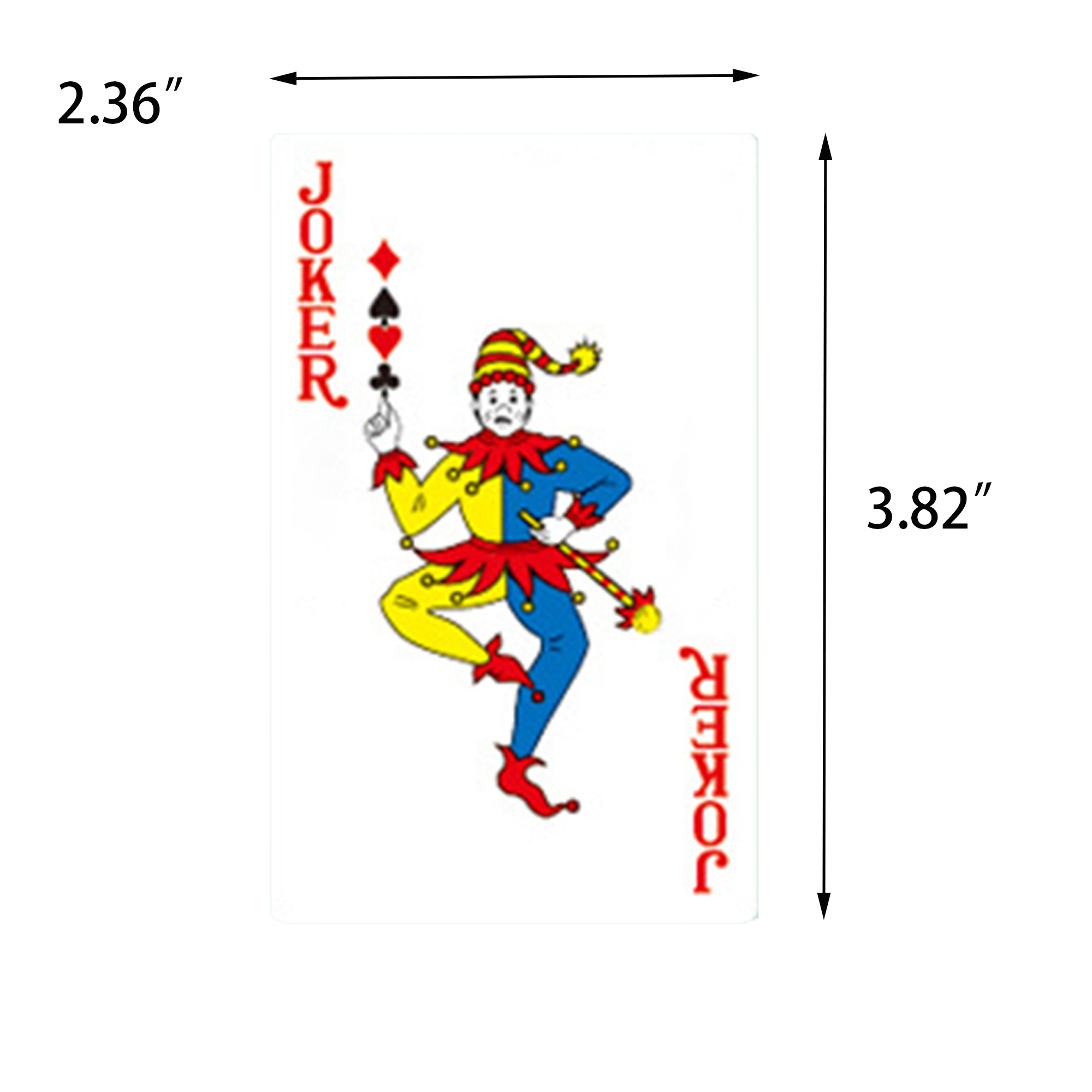Full Color 3.82"x2.36" Playing Cards 2