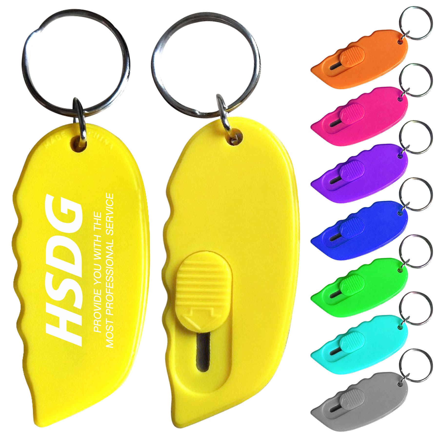 Mini Box Opener With Blade Key Chain 1