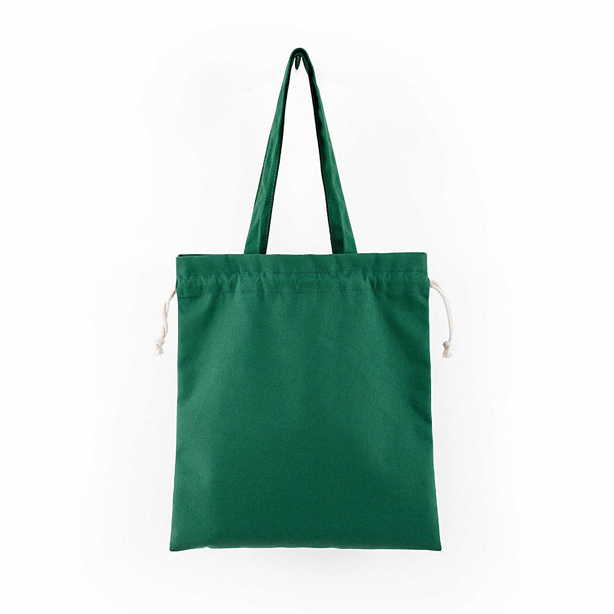 Drawstring Canvas Tote Bag 2