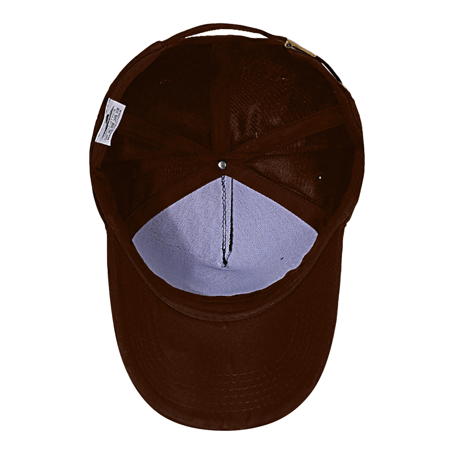 Stock Solid Color Cotton 5-Panel Baseball Cap 3