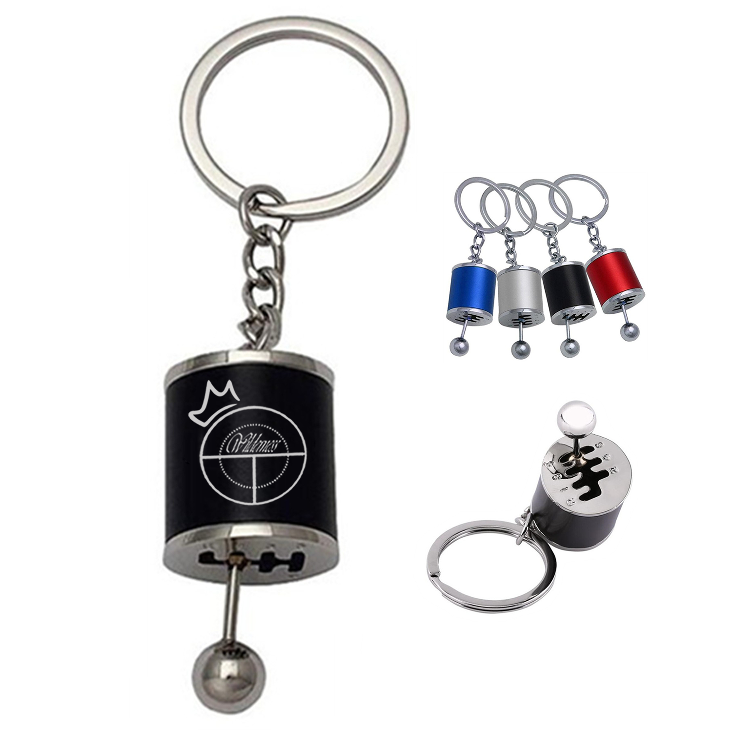 Metal Gearbox Keychain 2