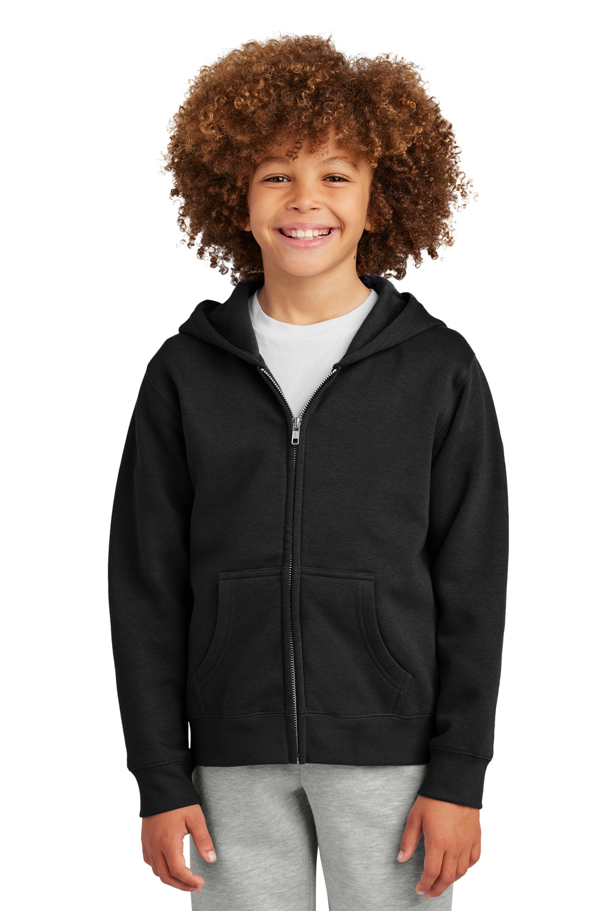 District® Youth V.I.T. Fleece Full-Zip Hoodie 19