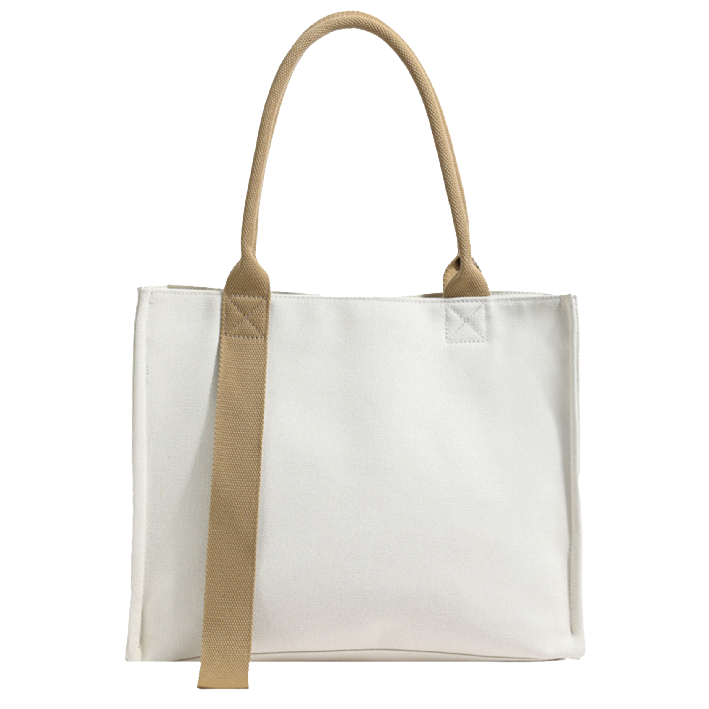 Canvas Large Capacity Handbag, custom tote bag with logo imprint 4