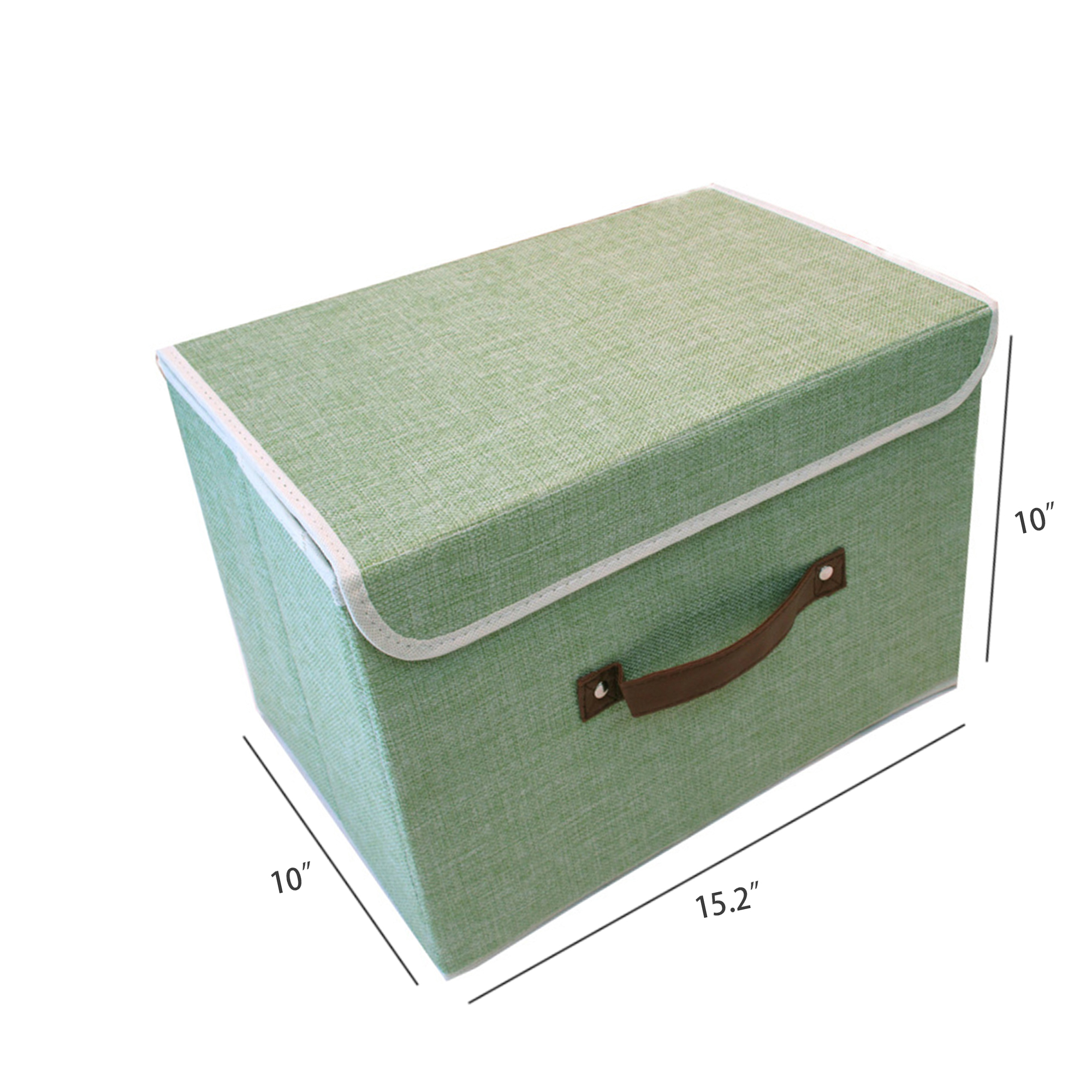 Fabric Storage Boxes With Lids 2