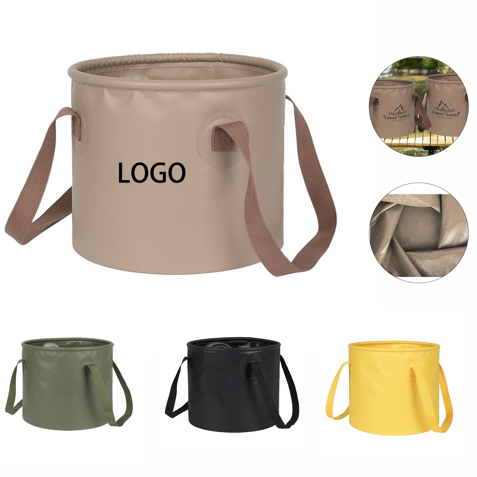 Outdoor Folding Bucket MOQ 1pcs 4