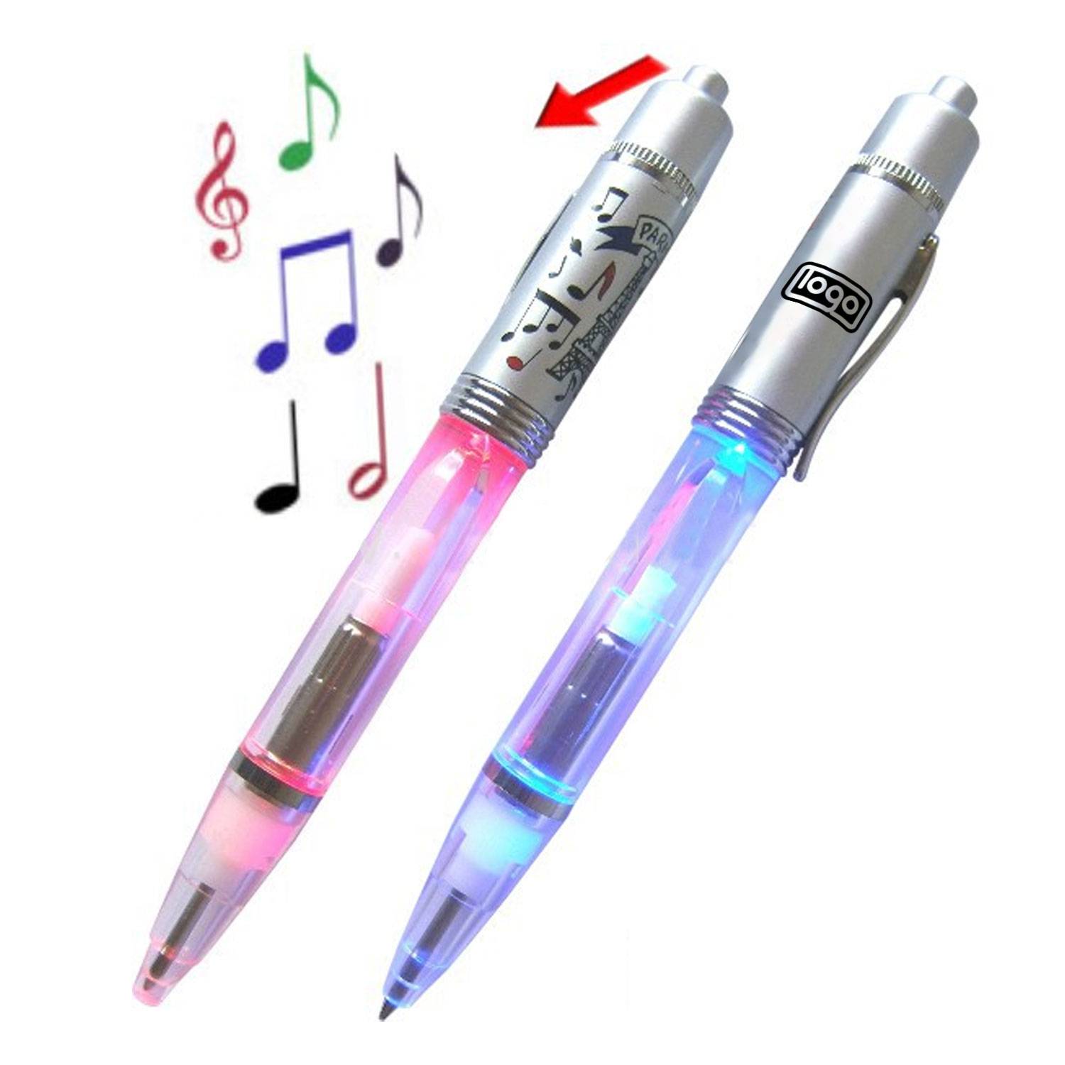 LED Music Ballpen - Stylish Promo Gift 4