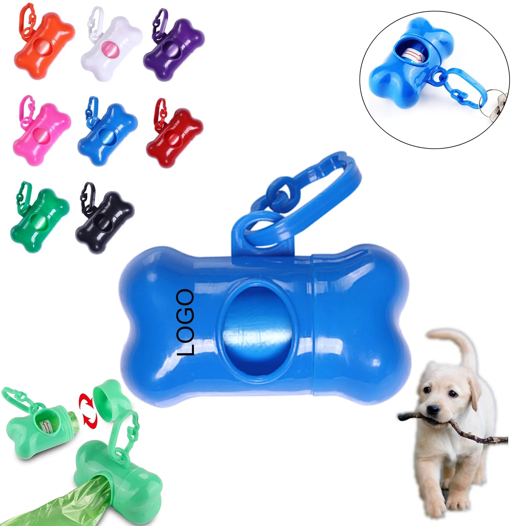 Pet Waste Bags With Dispenser 2