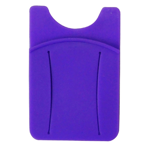 Silicone Phone Pockets with Finger Strap 2