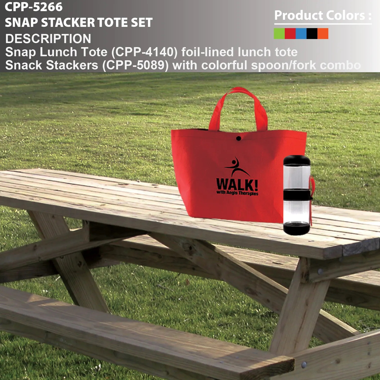 SNAP STACKER TOTE SET 6
