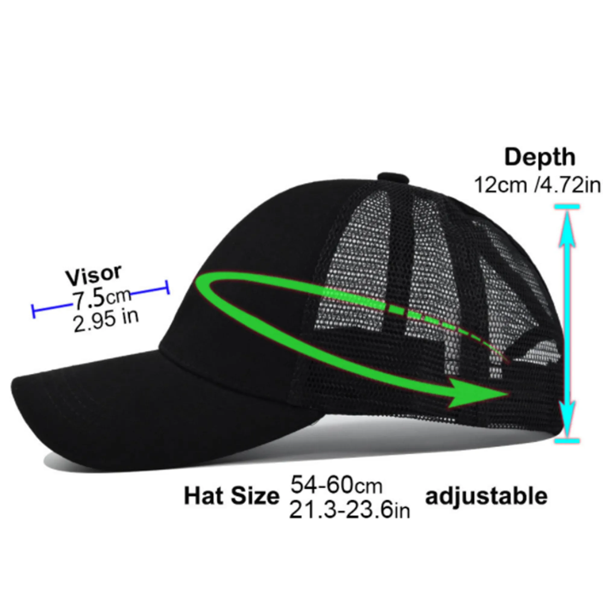 Outdoor Baseball Net Hat 2