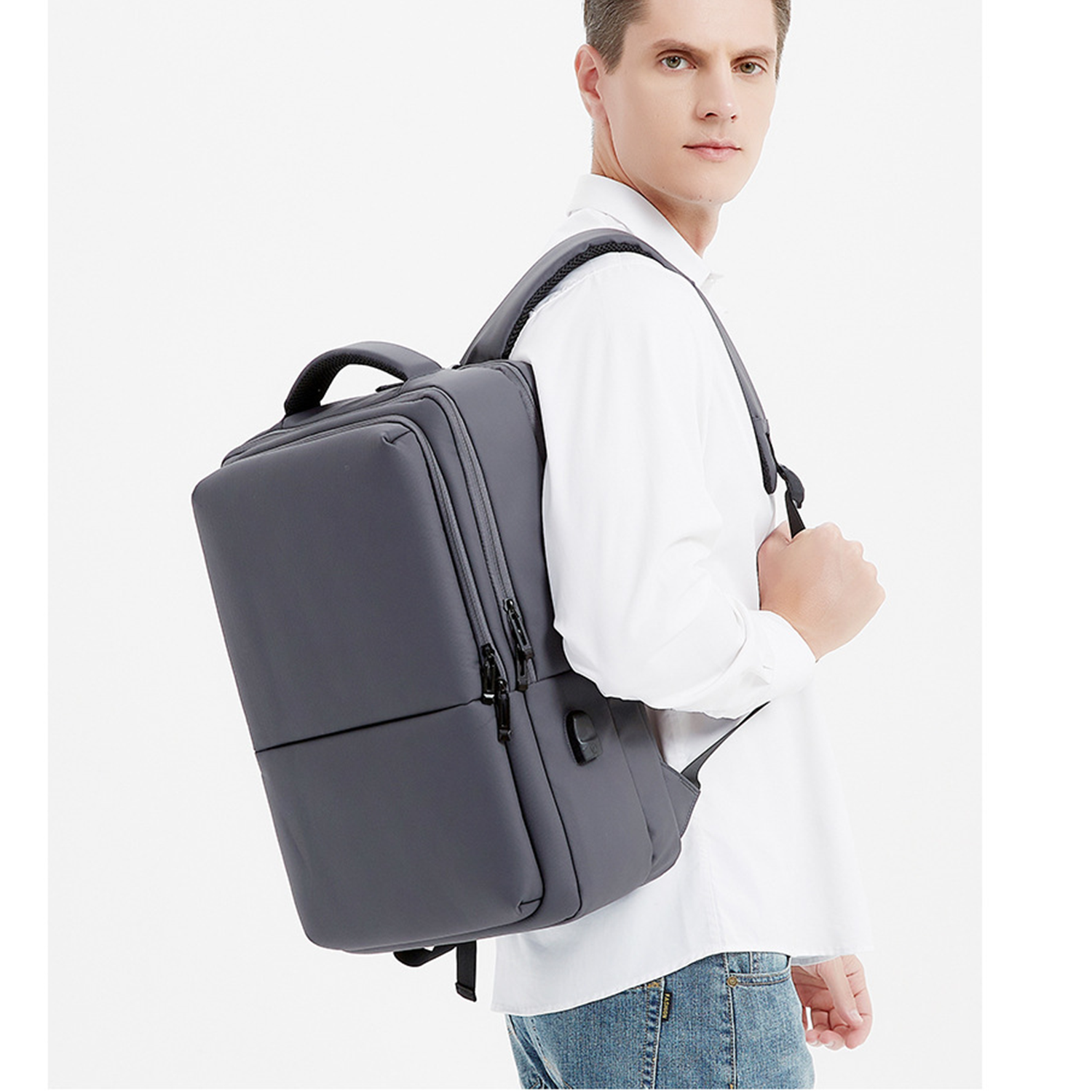 Laptop Backpack With USB Charging Port 5