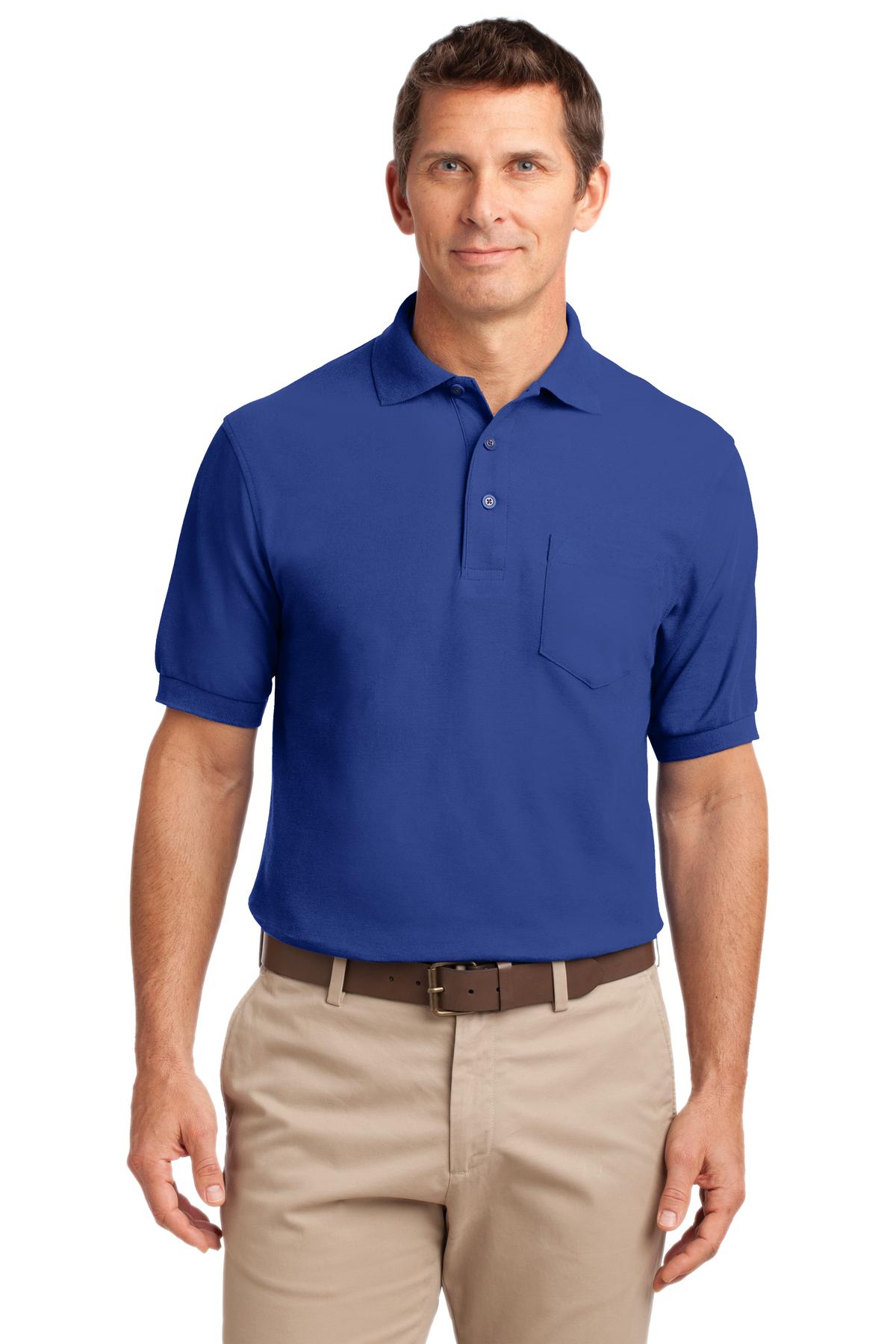 Port Authority Tall Silk Touch Polo with Pocket. TLK500P 72