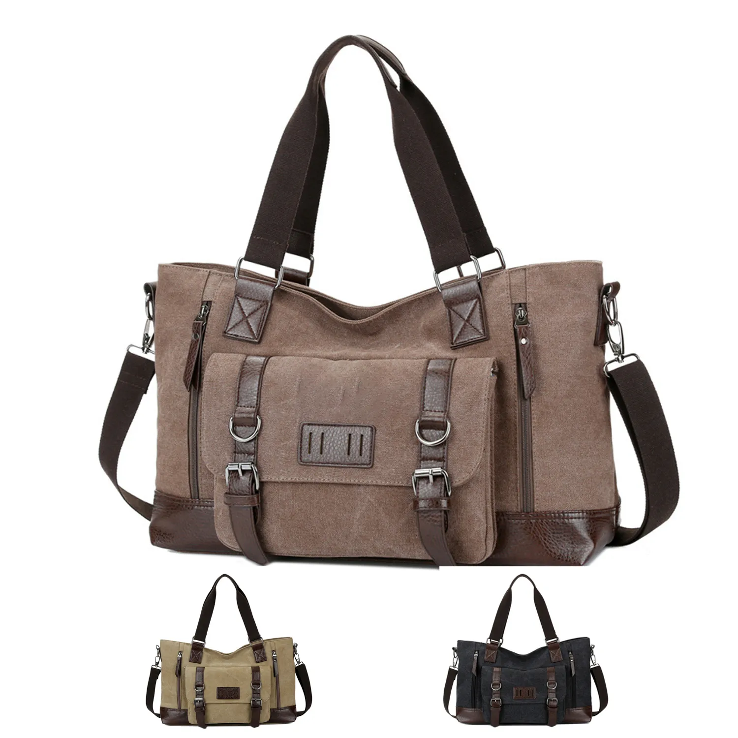 Canvas Crossbody Bag for Men 2