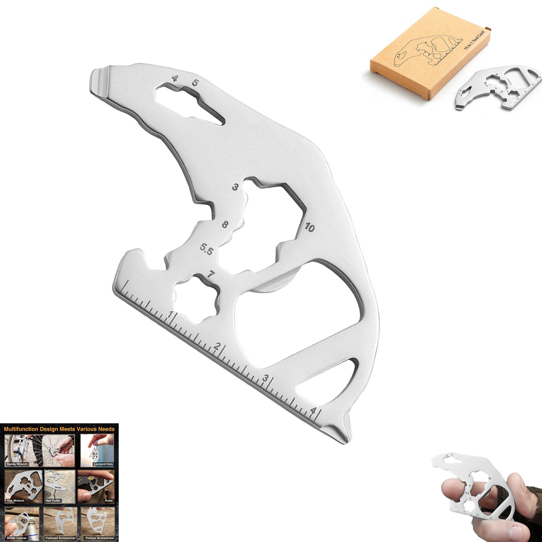 Multi-functional Keychain Tool 3