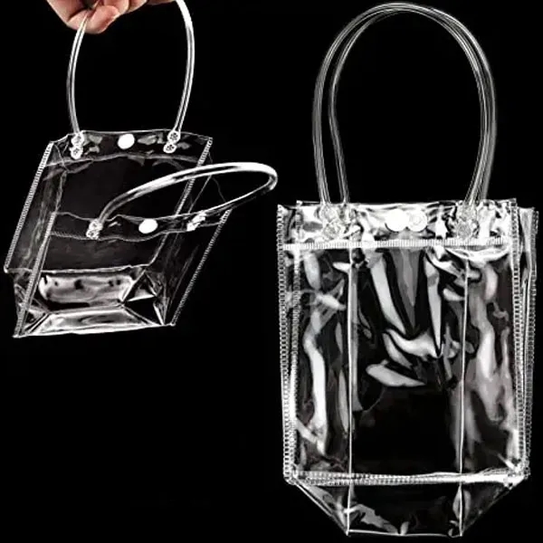 Transparent Soft PVC Gift Tote with Hand Loop 8