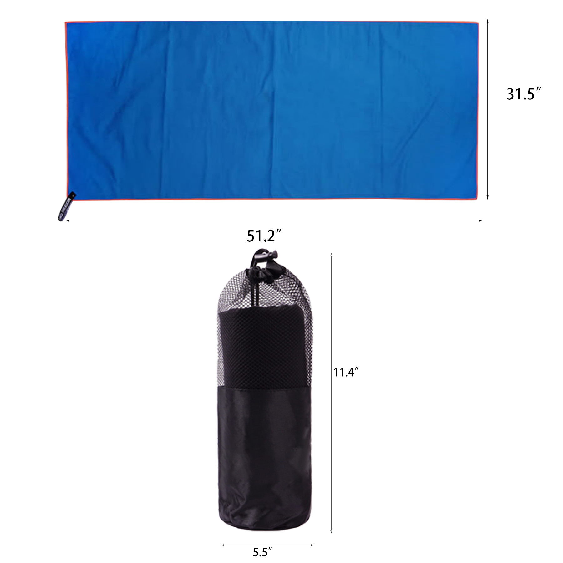 large Microfiber Travel Towel 2