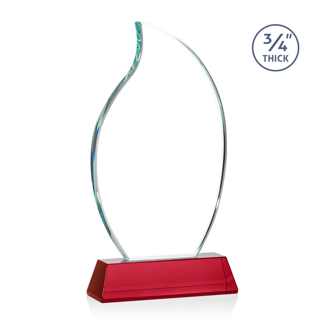 Croydon Flame Award on Newhaven Base - Red 14