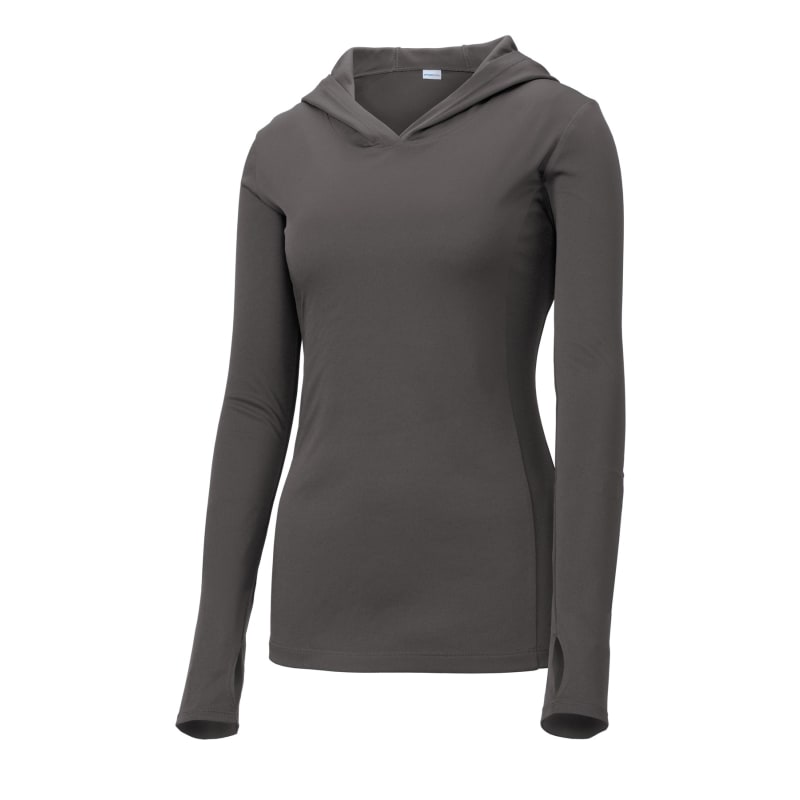 Sport-Tek Women's PosiCharge Competitor Hooded Pullover., custom hoodie or sweatshirt with logo imprint 2