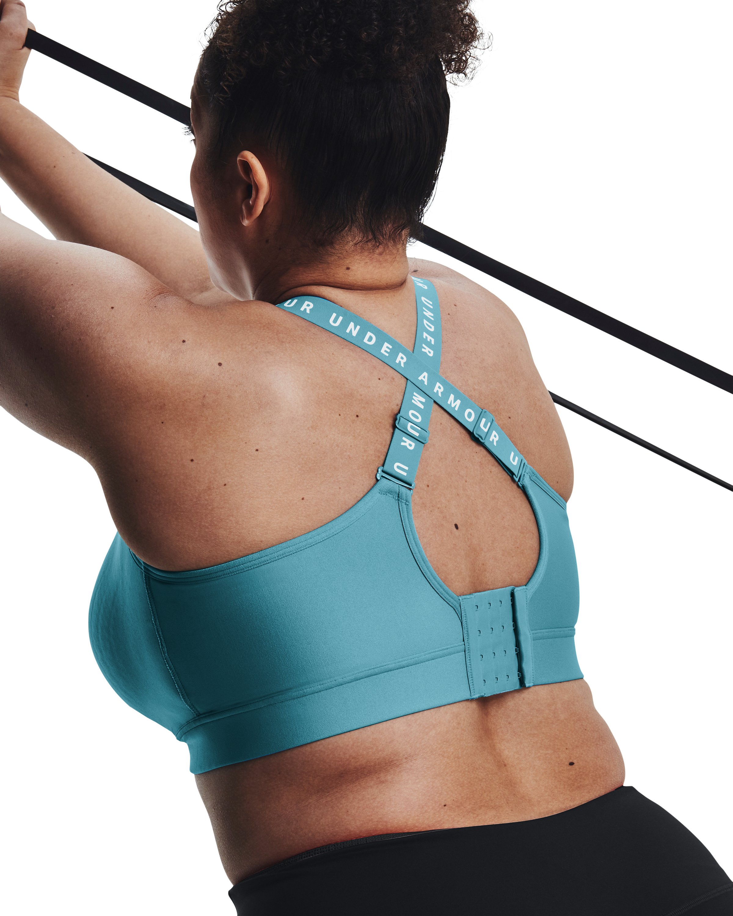 Women's UA Infinity Mid Covered Sports Bra 3