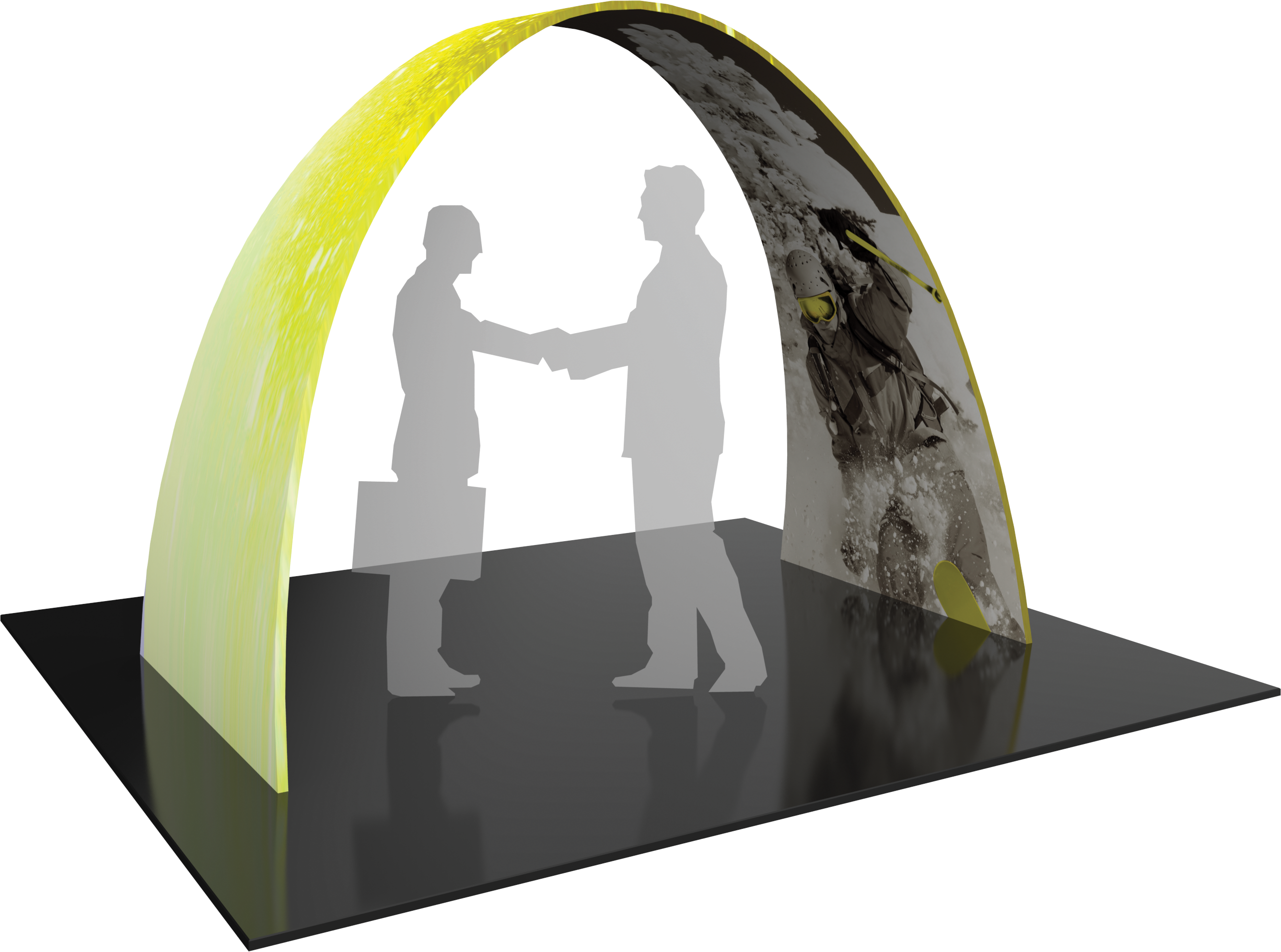 Formulate 10ft Arch 07 Tension Fabric Structure