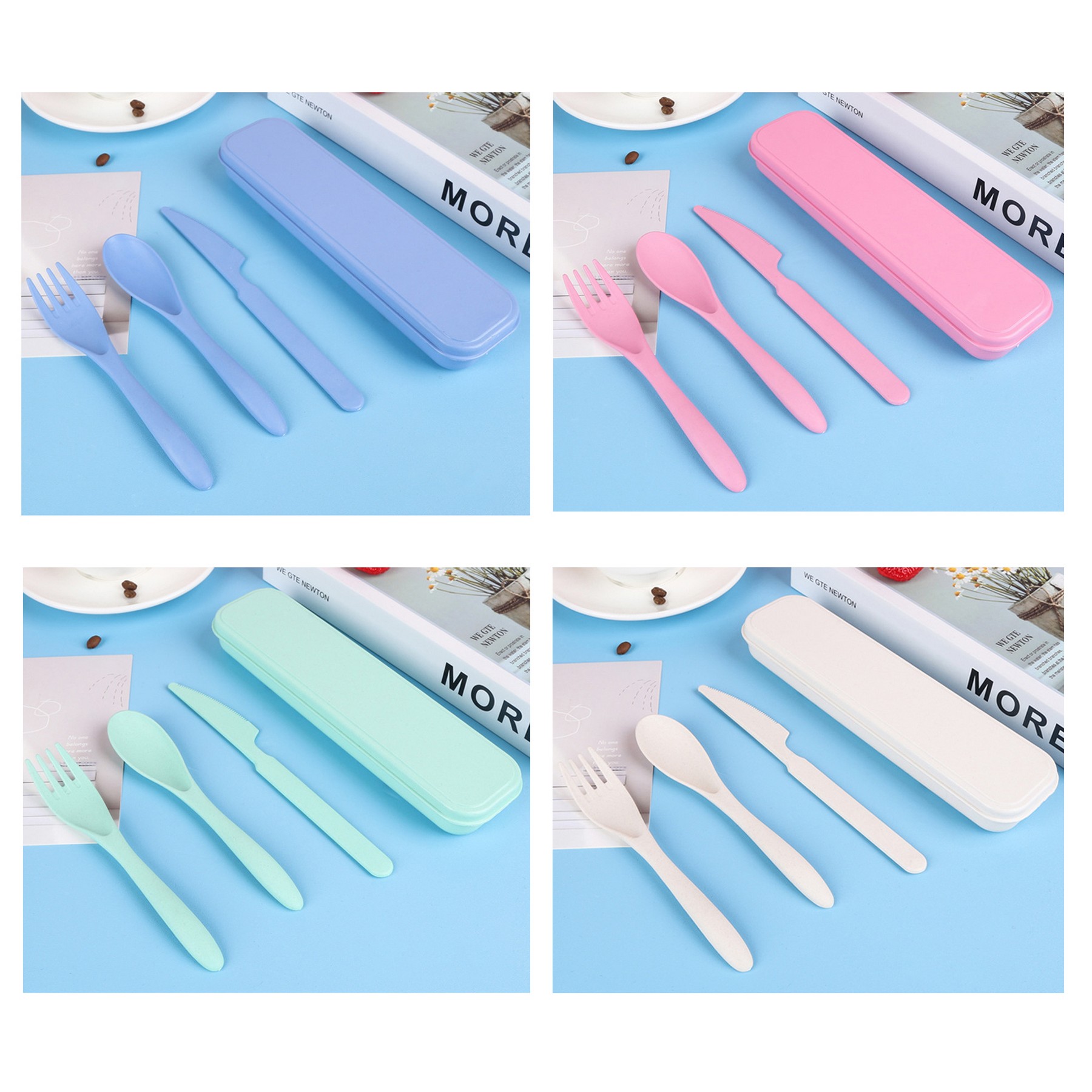 Wheat Straw Cutlery Set 1