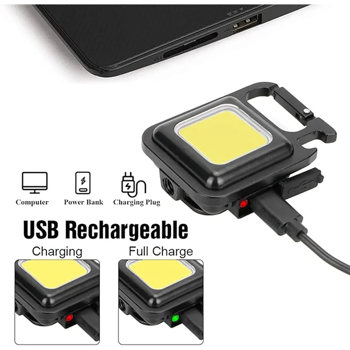 Cob Rechargeable Work Light 3