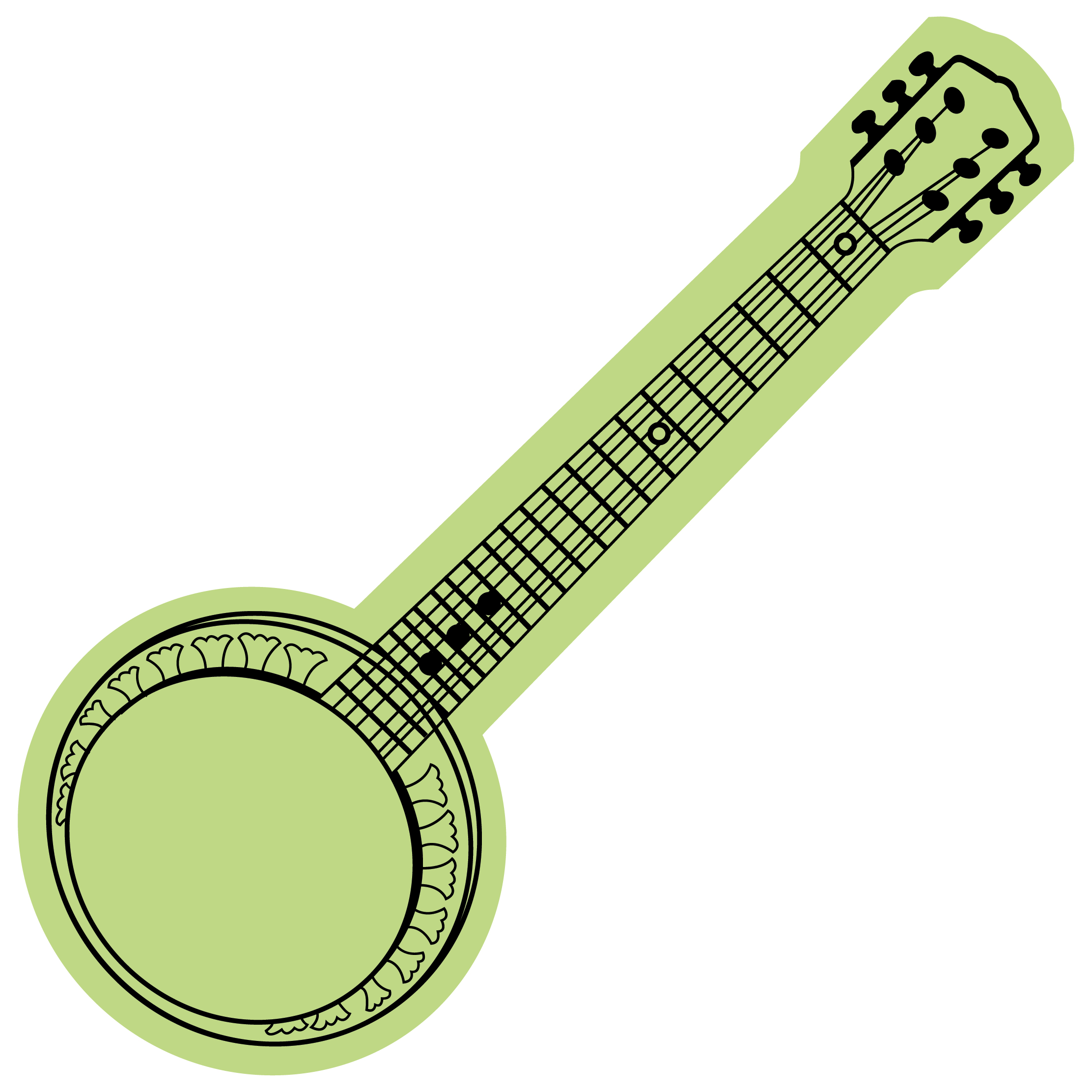 Foam Banjo 16" 19